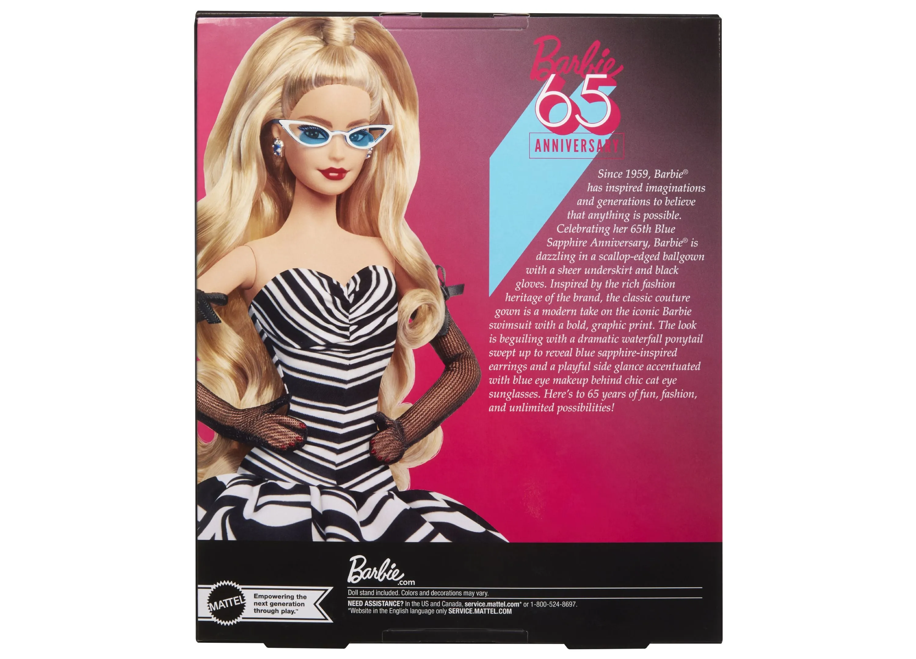 Barbie Signature 65th Anniversary Collectible Doll