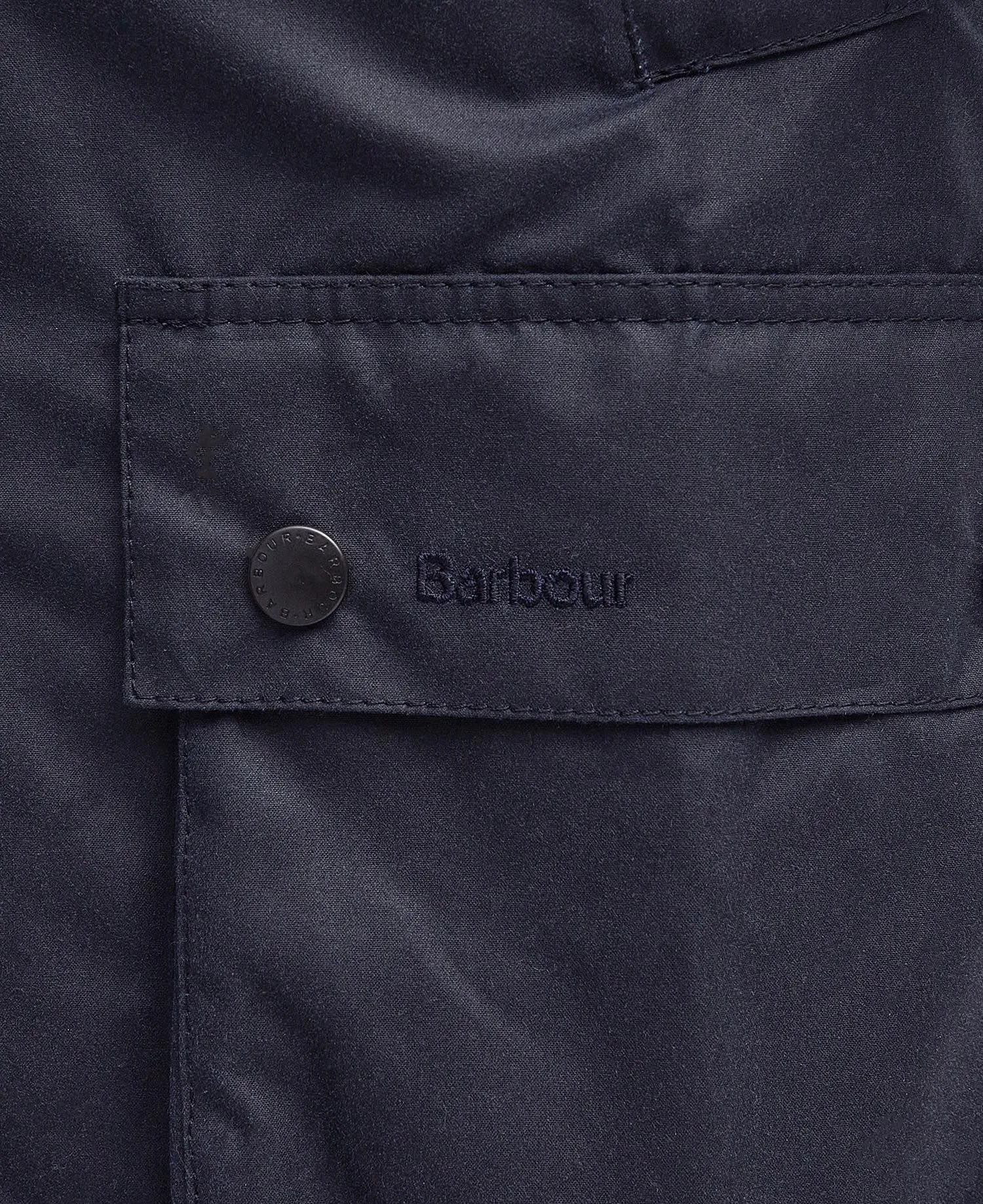 Barbour Coat Ashby Wax Navy