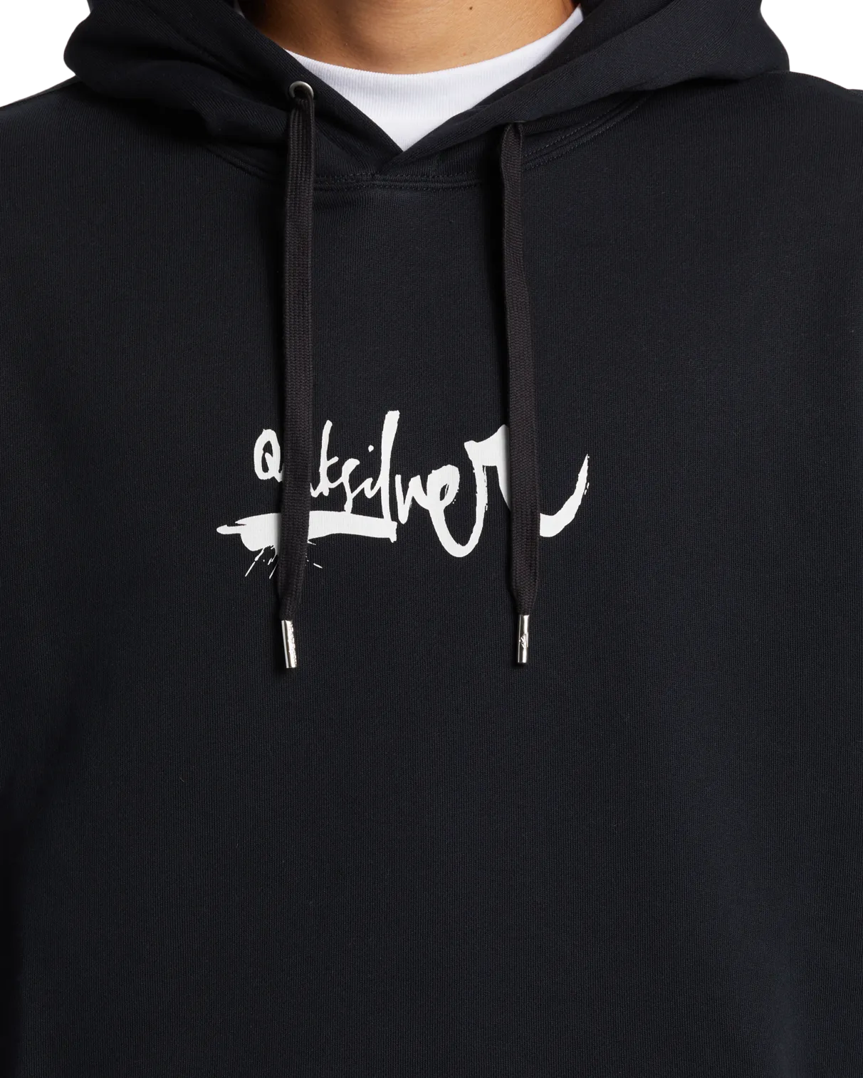 DNA Impaired Logo Hoodie in Black