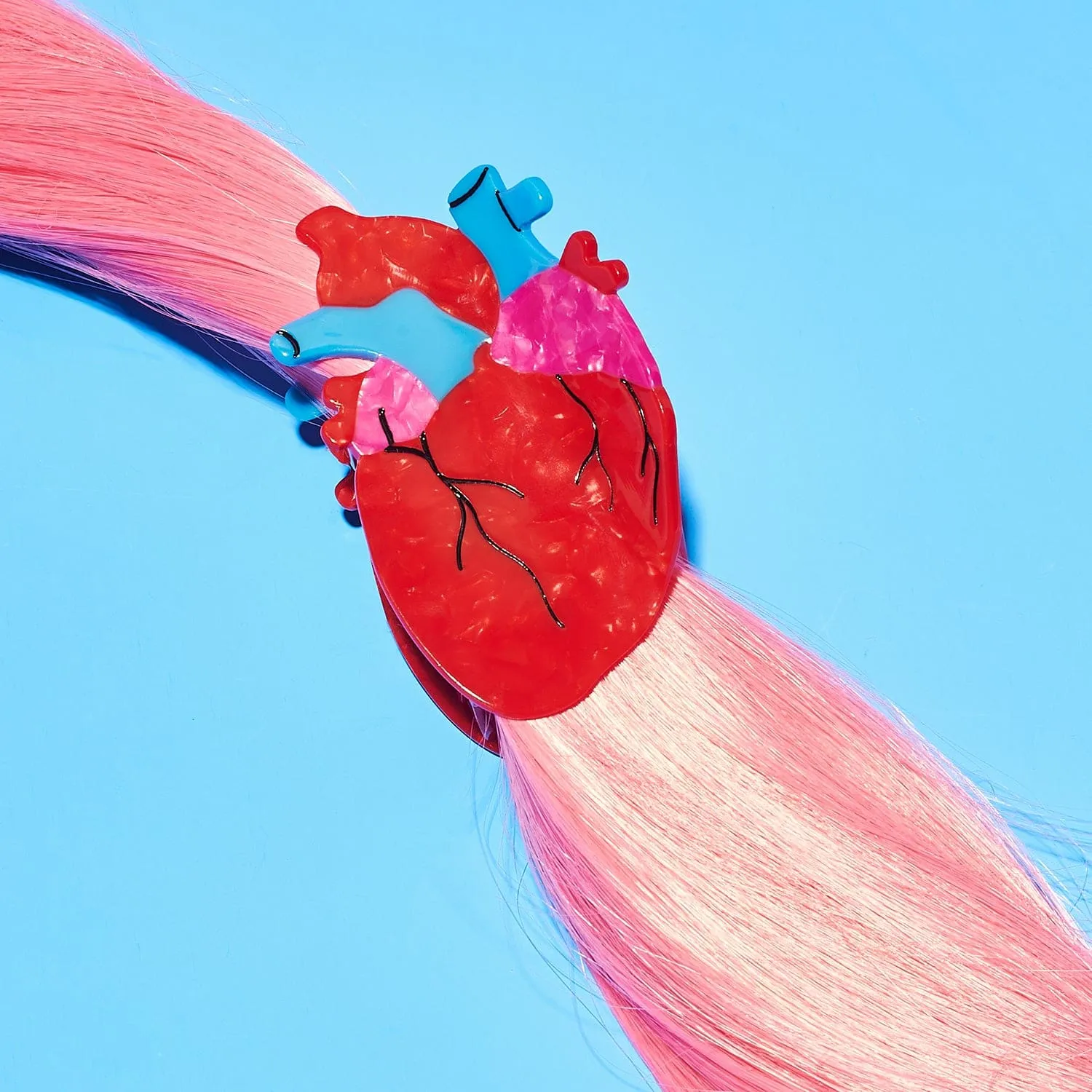 Heart Hair Claw