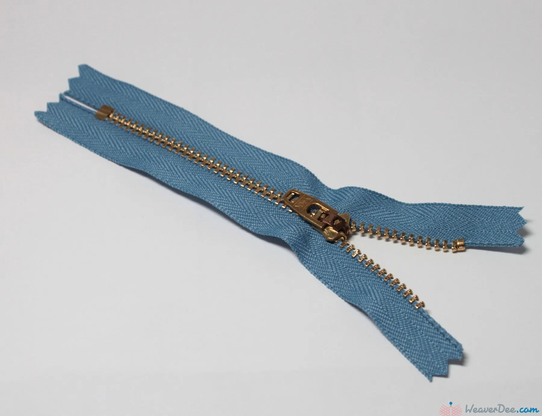 Jeans Zip / Brass Teeth [231 Light Blue]