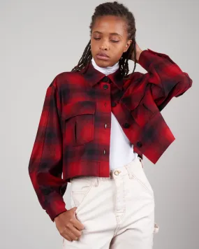 martina jacket - flannel check