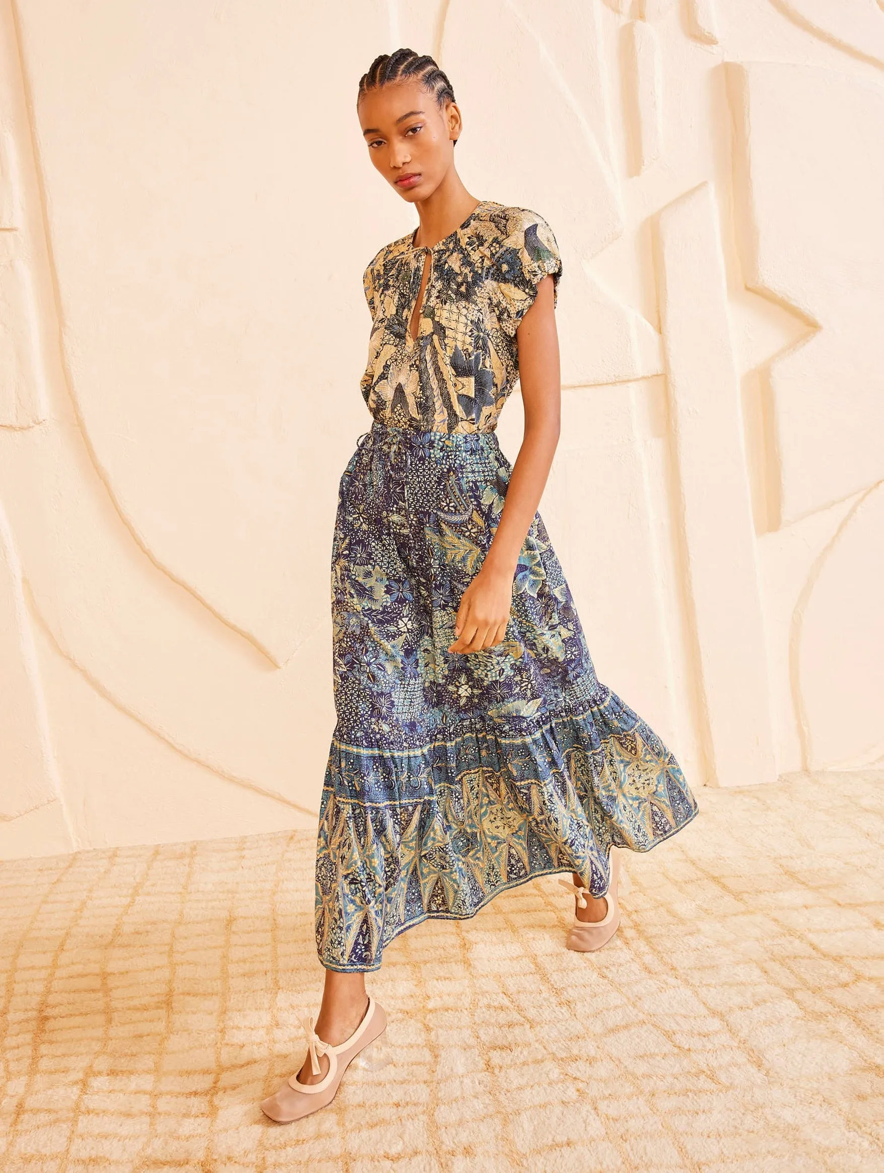 Olina Skirt in Portofino
