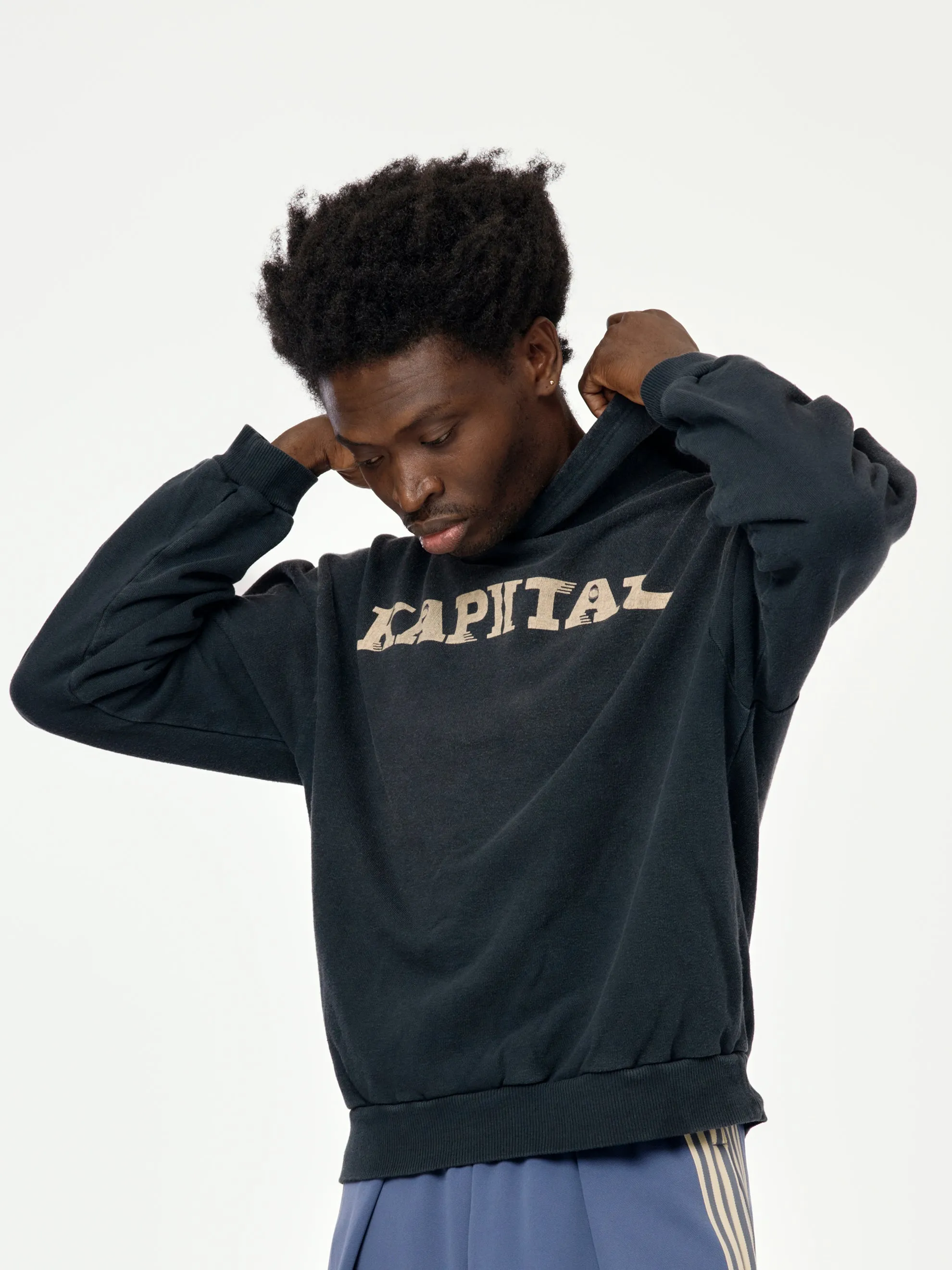 SWT Knit Hoodie (SPEAKEASY KAPITAL) (Black)